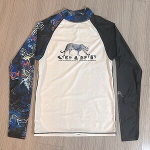 Sbart swimming/rash guard beach shirt, Sz XL (12-14 years old kids) or Sz M W